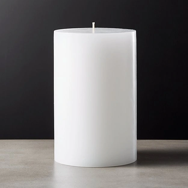 Religious Activities Church Pillar White Candle for Memorial