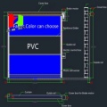 自動PVC高速ローリングシャッタードア