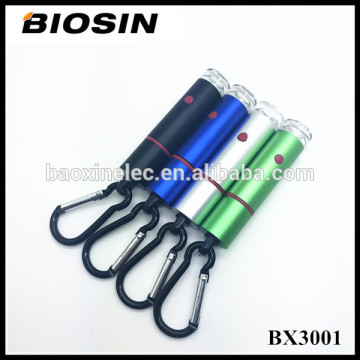 Colorful USB keychain led flashlight