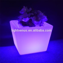 LED Light Flower pot Colors Changeable Luminous flash flower pot LIGHT indoor Outdoor