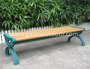 Cast iron and wood garden bench wrought iron bench