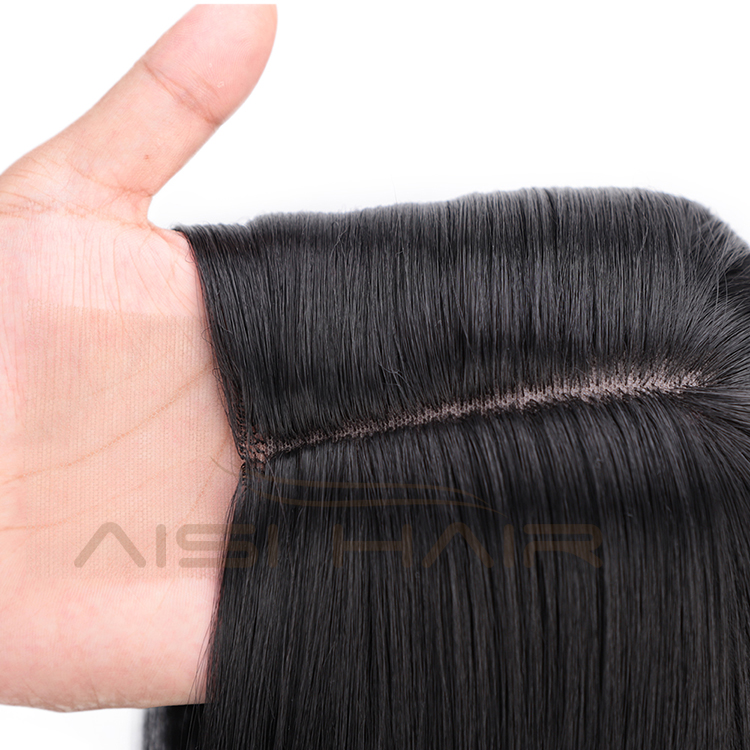 Aisi Hair Long Silky Straight Middle Part Black Cosplay Party Wig Lace Front Synthetic Fiber Hair Wigs For White Black Women