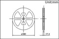 1.9mm سمك التبديل دون تحديد المواقع