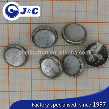 Resin doming white MOP shell buttons,Resin droping white MOP shell buttons,