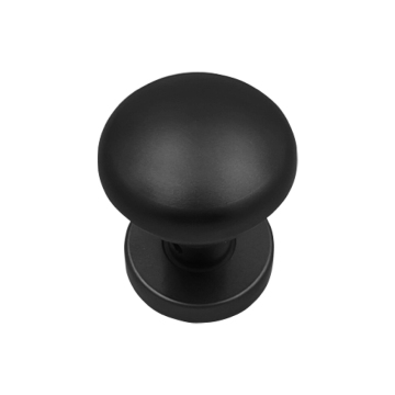 Aluminum Oxide Security Door Knob Handle Black