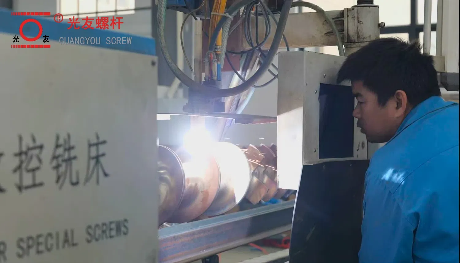 Plastik na extruder solong tornilyo bariles para sa pamumulaklak ng film machine