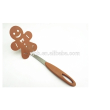 Creative Nylon Gingerbread Man Slotted Kitchen Turner