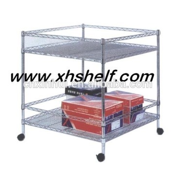Slant Wire Shelving reel shelves wire shelving
