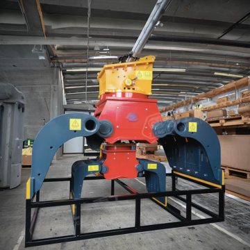 Hydraulic Excavator Grab for Efficient Demolition Work