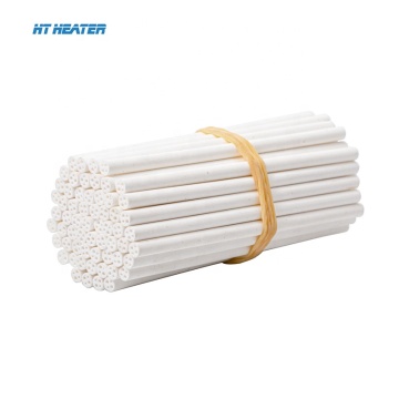 Industrial Magnesium Oxide MgO Rod Ceramic Insulation Tubes
