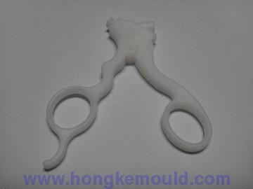 Competitive mold for custom plastic knife handle
