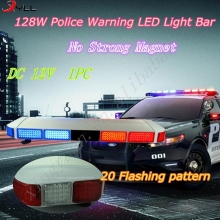 128W Police warning LED light bar /Emergency warning light bar/Flashing beacon light bar