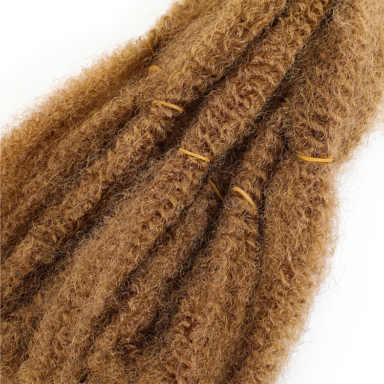Premium Fiber Tangle Free 100% Synthetic Marley Braid Soft Afro Kinky Hair Bulk