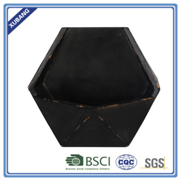 Poly resin bulk home decor Geometry wall plaque import