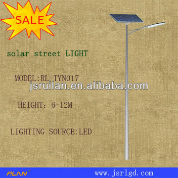 solar street lights pole design