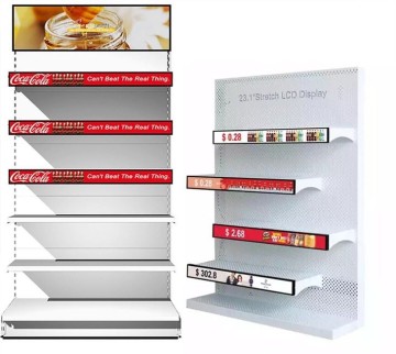 Shelf Edge Stretched Bar LCD