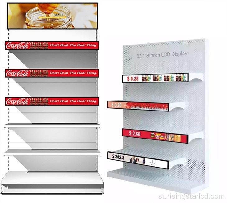 Shelf Edgent Bar LCD