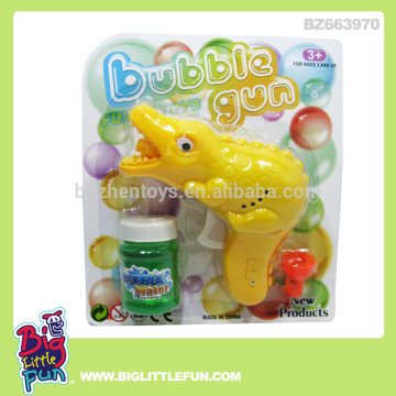 Crocodile shape wholesale bubble gun toy