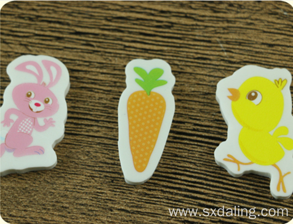 Hot 3D Animals Series Mini Eraser For Student