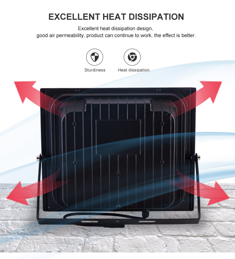 Most powerful with CE RoHS waterproof IP67 outdoor 200w solar led flood light