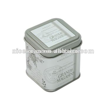 tea tin caddy