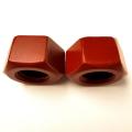 Red high-strength high-temperature resistant nut