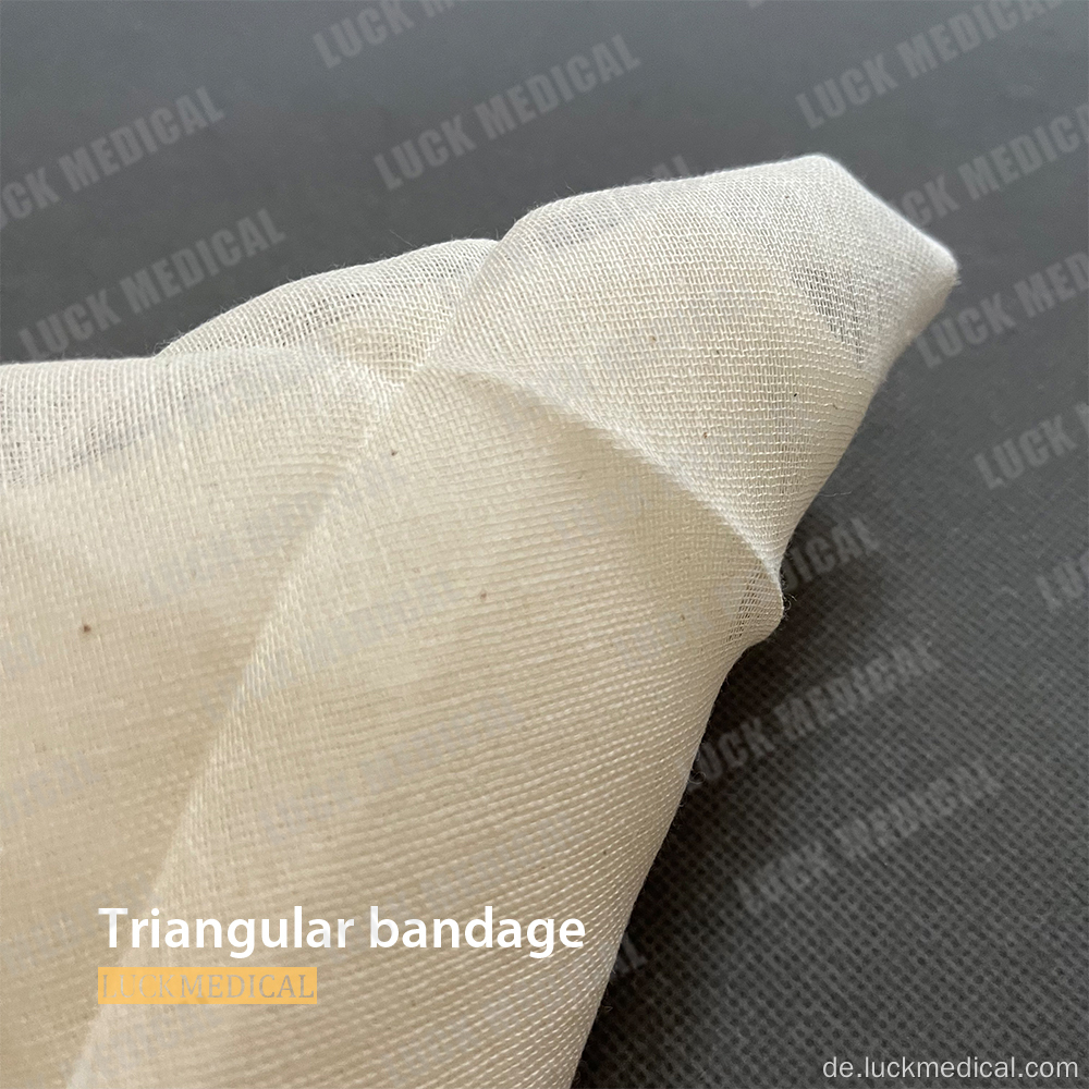 Dreiecksband -Bandaging -Techniken