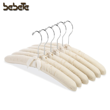 Canvas Padded Collection Shirt Blouse Hangers, Set of 6