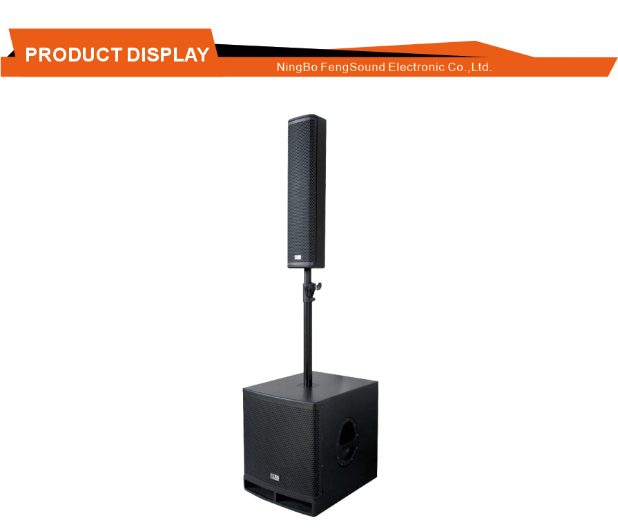 Sistema de alto-falantes de coluna para sala de conferência Conference Room Column Speaker System