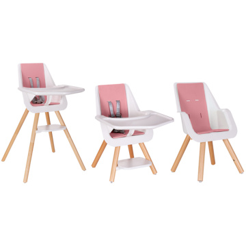 Chaise haute/chaise d&#39;appoint/chaise d&#39;enfant 3-en-1