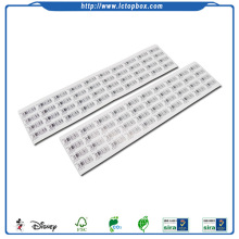 White Waterproof Barcode Sticker Printing