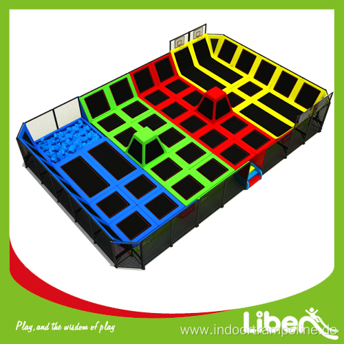 Large sized square trampoline