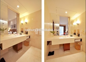 Turnkey project for hotel barthroom design