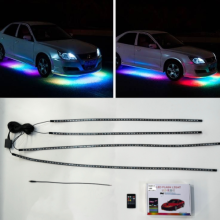High Brightness Auto Underbody RGBIC Flow LED Strip Kit for Car
