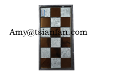 plastics mosaic display card