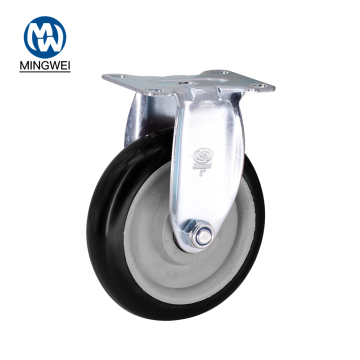 5 Inch Rigid PVC Caster Wheels