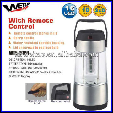 water resistant remote control LED lantern