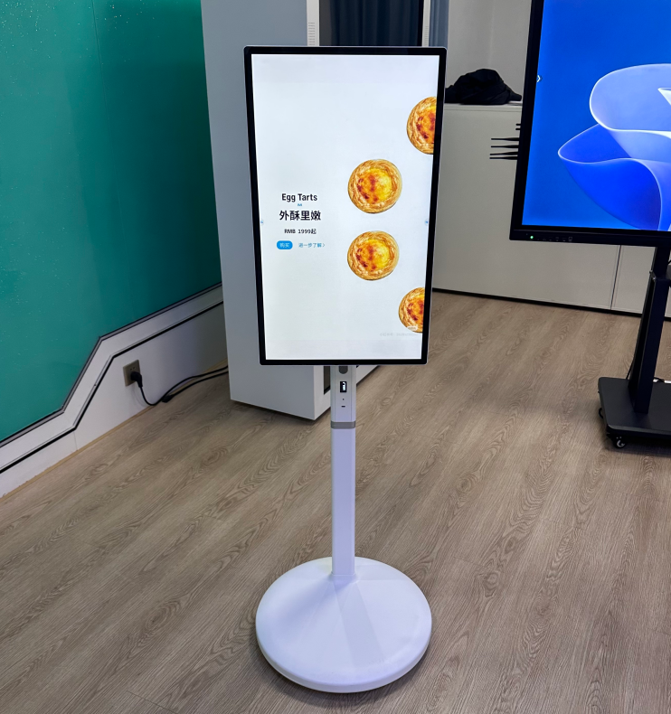 Rotary Indoor LCD Mobile עבור הדרכה רפואית ובריאותית למיקום פנימי