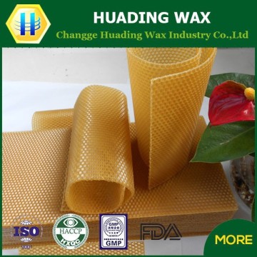China manufacturer bee wax sheet