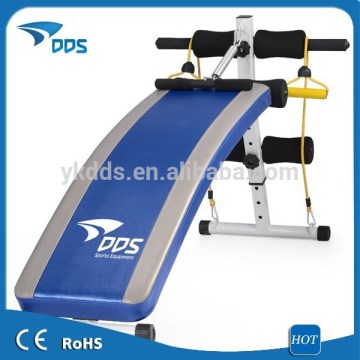 height adjustable foldable exercise curved sit up bench