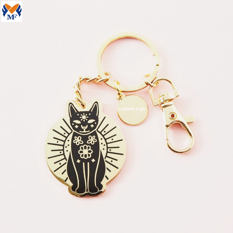 Mystical Cat Keychain