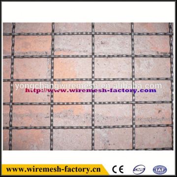 high carbon steel crimped wire mesh screen netting