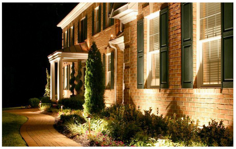 Building landscape lighting design and construction