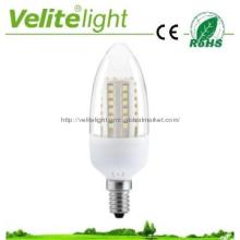 LED candle lamp 4.5W, 3528 SMDs,VA-D004