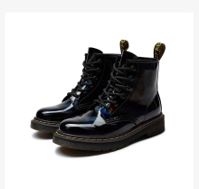 2021 Hot Sale leather flat winter women boots