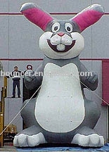 inflatable  toy (rabbit)