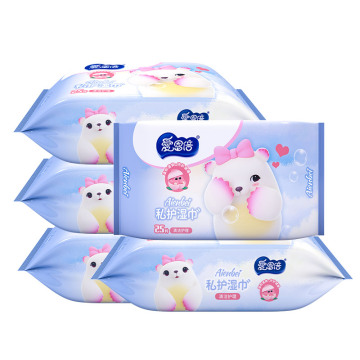 Antiseptische Feminine Wipes Feuchttücher