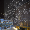 Торговый центр crystal star led люстра подвесной светильник