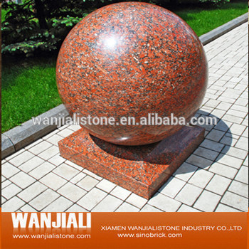 Natural G652 Polished /Honed Maple Red Granite Tile/Slab/Ball