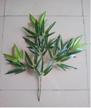 LT082944 Hot selling artificial bamboo leaf branch, decorative fake bamboo leaf branch made in China
